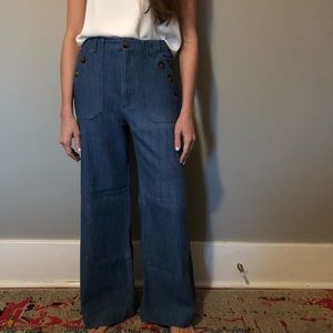 Jumpsuits | Zara Sailor Pant | Poshmark